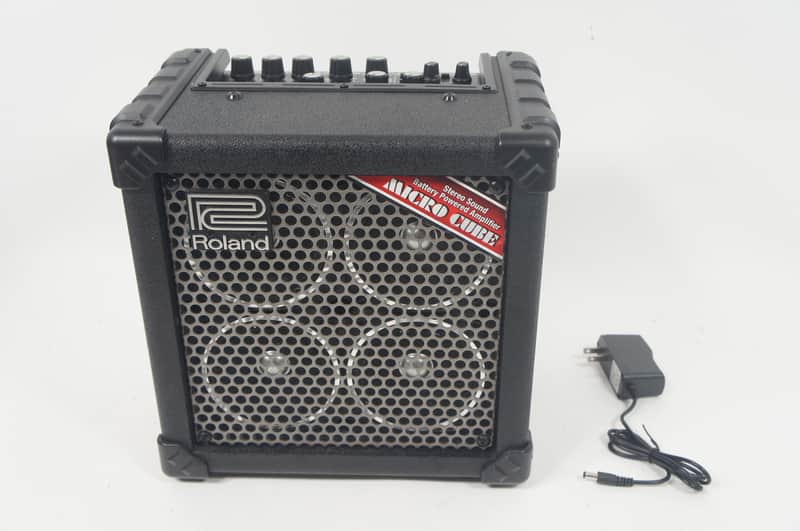 Roland MICRO CUBE RX Battery Powered Guitar Amplifire Built-in Effector, Tuner 2x2.5W 4x4" Combo image 1