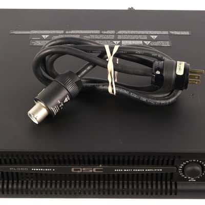 QSC PL380 Powerlight 3 Series Lightweight Rack-Mounted Power Amp