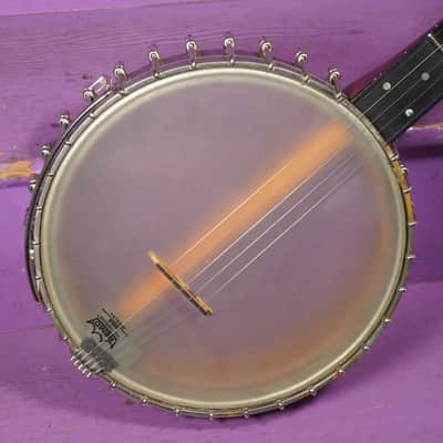1922/2000s Vega Tubaphone Conversion Big Rim 5-String Openback Banjo (VIDEO! Fresh Work, Ready) image 2