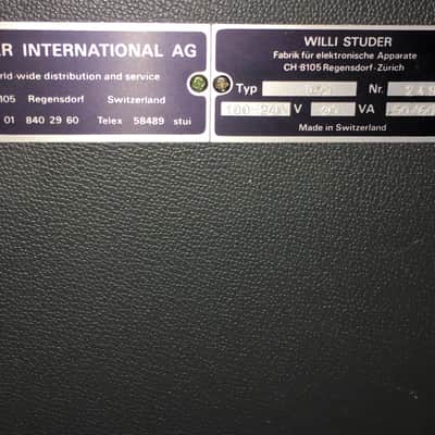 Studer 169 Professional Audio Mixing Console [Very Rare] Made in Switzerland image 23