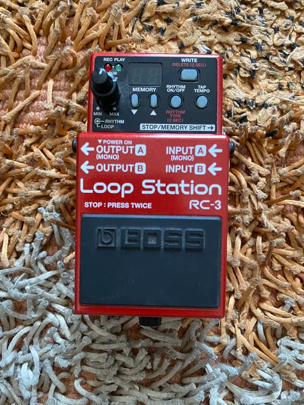 Boss RC-3 Loop Station 2011 - Present - Red image 1