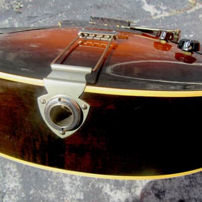 Gibson Charlie Christian Tenor Guitar 1937 Sunburst finish image 13