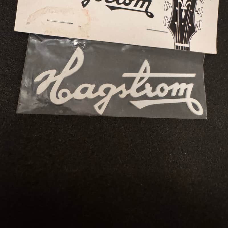 Hagstrom Logotype 3,5 Repro White