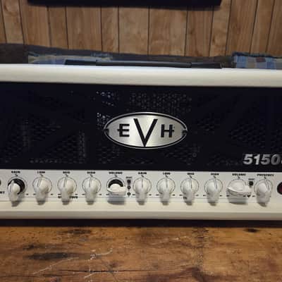 EVH 5150 III 50 watt 6L6 Tube Guitar Amplifier Ivory image 2