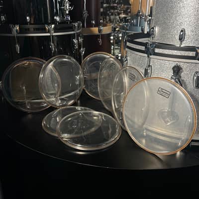 Vintage Slingerland NOS 13"  Heavy Duty Batter Drumheads (Qty.8) (Box F) image 3