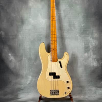 Fender American Vintage '57 Precision Bass 1985 - 1989 - White Blond image 1