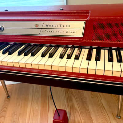 Serviced and upgraded Wurlitzer 200 with legs and sustain pedal image 5