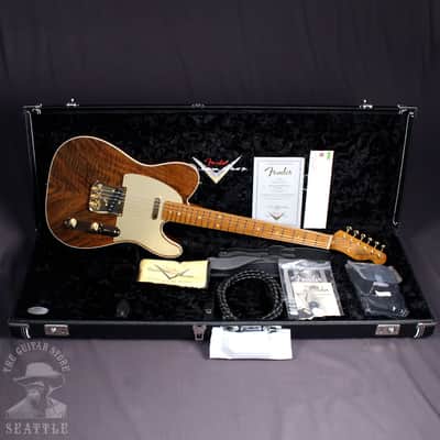 Fender Custom Shop Artisan Claro Walnut Telecaster Natural image 9