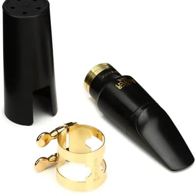 Meyer AMR-C-NY-5M Bros Connoisseur New York Hard Rubber Mouthpiece - 5M image 2