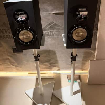 Amphion One18 Passive Studio Monitors - Pair 2016 - Present - Black image 4