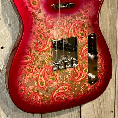 NEW Fender Custom Shop Vintage Custom '68 Paisley Telecaster  - Pink Paisley, Comes with A Pro Set Up and Ships Fast! image 3