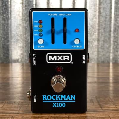 Dunlop MXR MX100 Rockman X100 Analog Tone Processor Preamp Overdrive Chorus Effect Guitar Pedal image 2