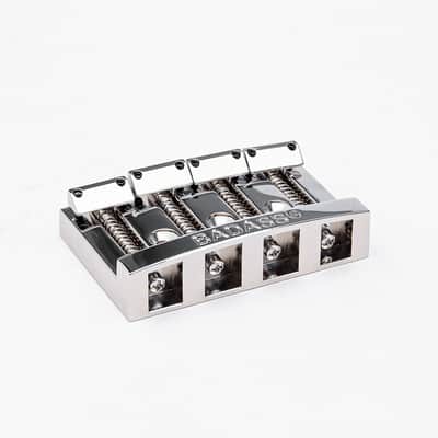 Leo Quan® Badass I™ Bass Bridge, 4 String-Chrome image 10