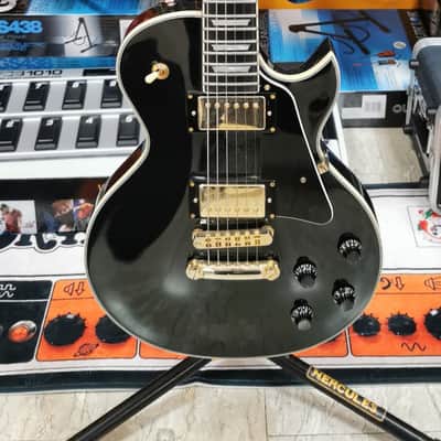 Sire Larry Carlton L7 BLK Les Paul Custom Electric Guitar - Colour Black image 3