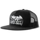 Ernie Ball 4158 Casquette noir - logo aigle eb blanc