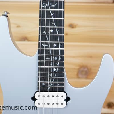 Ibanez TOD10-CSV Tim Henson Signature - Classic Silver - Birdseye Maple Neck image 3
