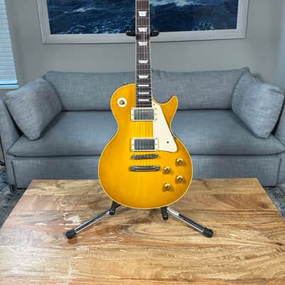 2007 Gibson Custom Shop Historic Collection '58 Les Paul Standard Flame Top Reissue - Butterscotch image 2