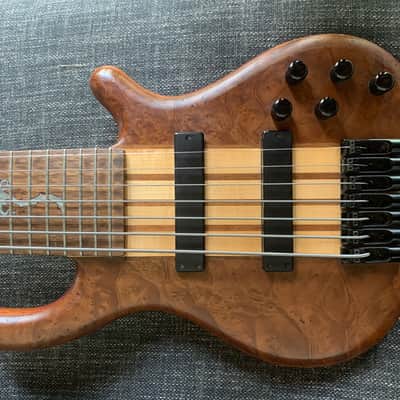 Antonio Tsai 7-String Bass 2008 Natural image 7