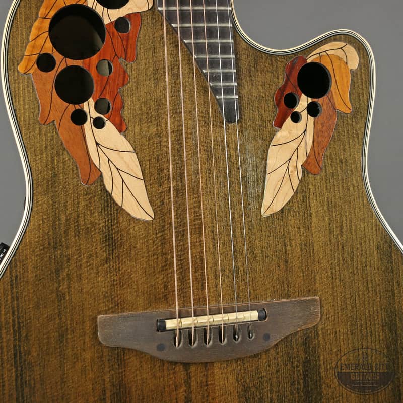 【美品】Ovation Collector's Series 1984 Rare Vintage 1984 Ovation 1984-5 Collectors Series Acoustic Guitar