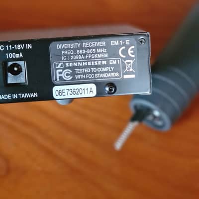 Sennheiser 🎤 Sennheiser freePORT Wireless Set SKM 3-E + EM 1-E | UHF | 863–865 MHz | XLR image 13