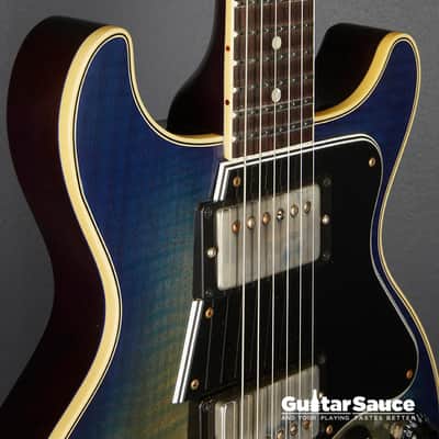 Gibson Custom Shop Les Paul Special Double Cut Figured Humbucker 2019 - Aqua Flamed (Cod.1462UG) image 13