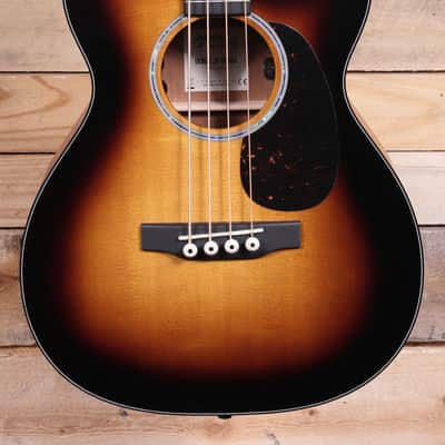 Martin 000CJR-10E Acoustic/Electric Bass Burst w/ Gigbag image 1