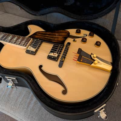Ibanez AG100-NT Artcore Custom 2008 - Natural Semi hollow body Jazz Guitar image 3