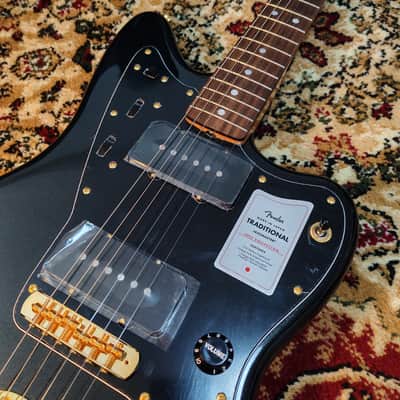*NEW IN BOX* 2026 Fender Japan Limited Edition Traditional Collection, 60's Jazzmaster Black Pearl Gold with Matching Headstock, MIJ JD26 image 6
