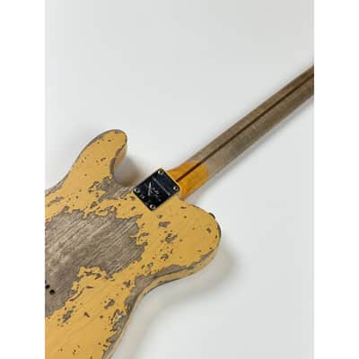 Fender CUSTOM SHOP LTD 53 TELE SUPER HEAVY RELIC - AGED NATURAL BLONDE 2024 - Super heavy relic Aged natural blonde image 13