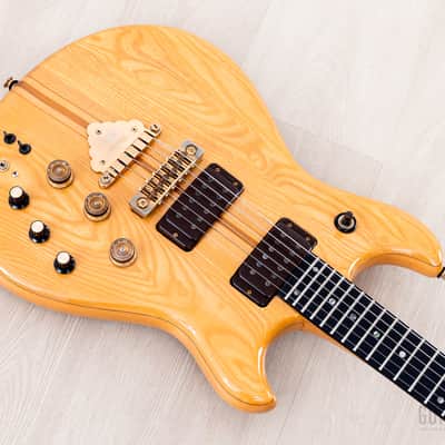 1979 Ibanez Musician MC500 Neck Through Vintage Guitar Natural w/ Active Electronics image 8