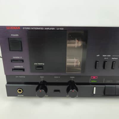 Luxman - LV-103 - Stereo Integrated Tube Amplifier - Serviced (Repaired) image 5