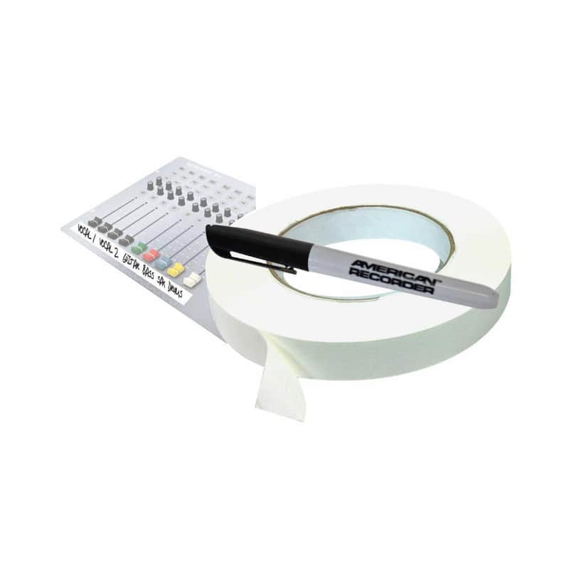 AR Tech Console Tape + Marking Pen | 3/4" x 60 Yards (White) image 1