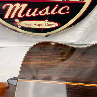 Petros Guitars High Cliff Rose Acoustic Guitar with Case image 20