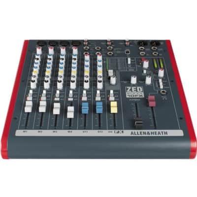 Allen & Heath ZED60-10FX - 6 Channel Mixer with Digital Effects and USB Connectivity image 4