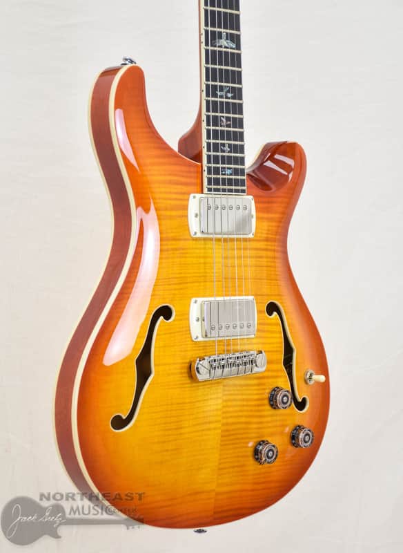 PRS SE HollowBody II Piezo Vintage Sunburst (s/n: 3050) image 1