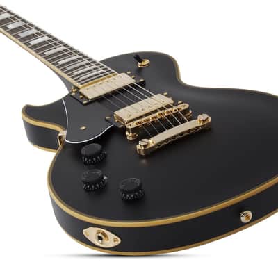 Schecter Solo II Custom LH Aged Black Satin image 2