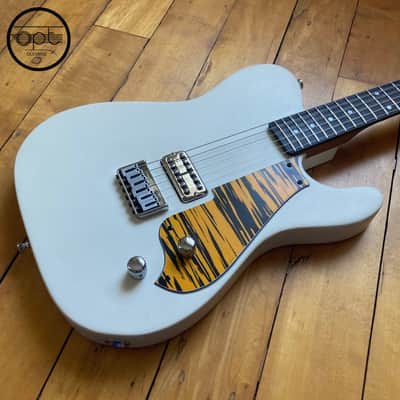 OPT Guitars - Cyfres 1 - T Style - Natural White / Orange Tiger CUSTOM ORDER ONLY image 5