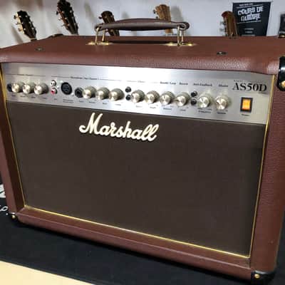 Ampli Marshall Acoustic Soloist AS50D 2 canaux 50 Watts 2x8 Electro-Acoustic guitare et voix image 16