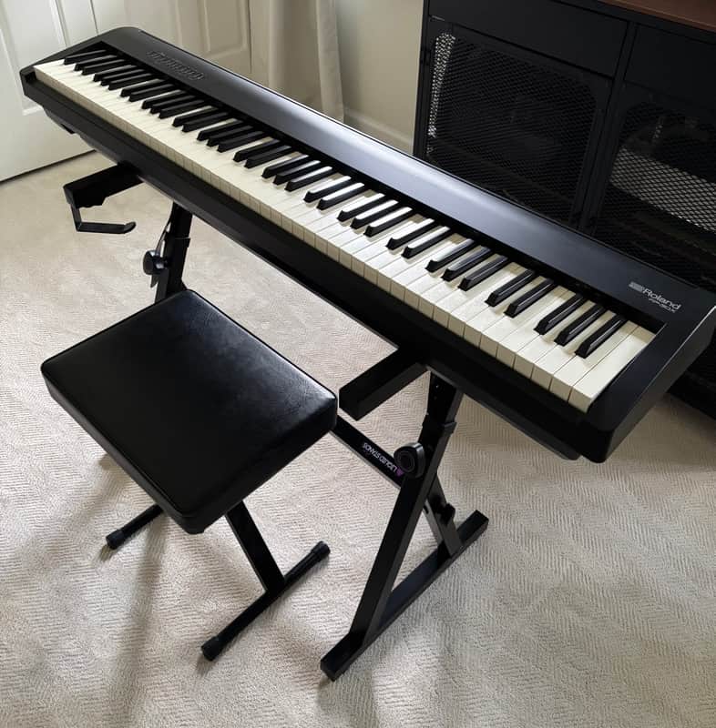 Roland FP-30X 88-Key Digital Portable Piano 2020 - Present - Black image 1