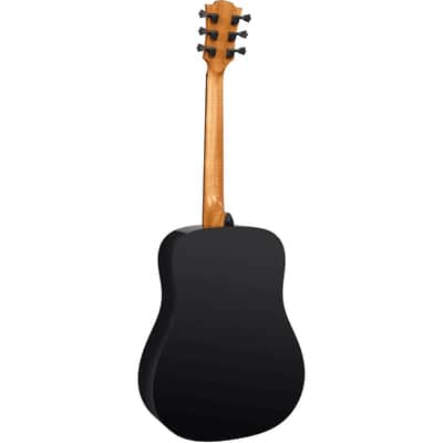 Lag Tramontane T118D-BLK | Dreadnought Acoustic Guitar, Black. New with Full Warranty! image 5