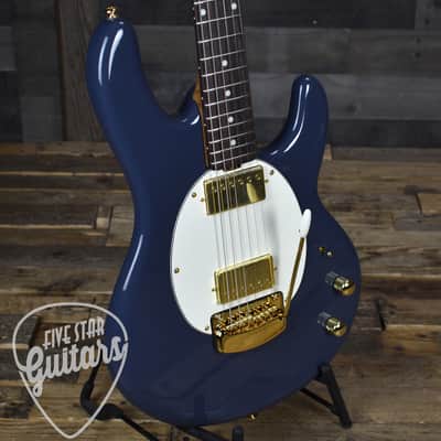 Mint Ernie Ball Music Man Cory Wong StingRay II - Charcoal Blue with Mono Case image 9