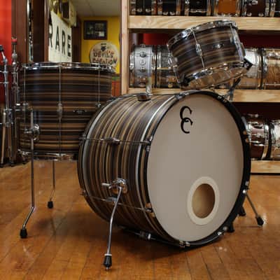 C&C Drum Company Player Date II Outfit in Brown Oyster 14x22 8x12 15x16 image 1