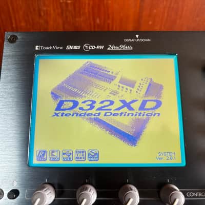 KORG D32XD 32-track 24-bit/96kHz Digital Workstation with 16 Motorized Faders & 80GB Hard Drive image 3