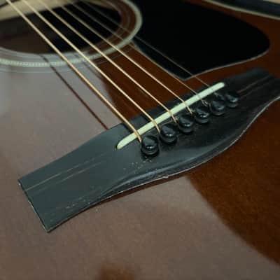 Yamaha LL25-T 1986 - Made in Japan LL Series Acoustic Dreadnaught image 16