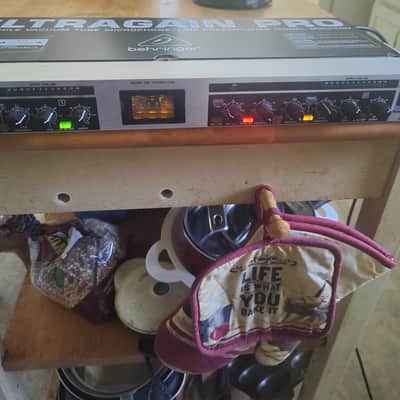 Behringer Ultragain Pro MIC2200 Vacuum Tube Mic Line Preamp | Reverb