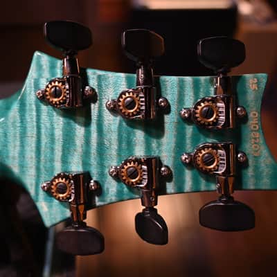 PRS Wood Library McCarty 594 Semi-Hollow Danville Music 35th Anniversary Artist Top 2025 - Bahamian Blue #8203 image 12