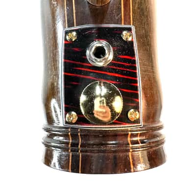 Electric Erhu chinese violin experimental instrument Electric Ehru 1970s Snakeskin image 3