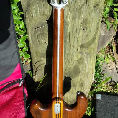 2-DAY PRICE DROP!  Vintage Kramer DMZ 2000 1980 Honey Lacquer Aluminum Neck image 6
