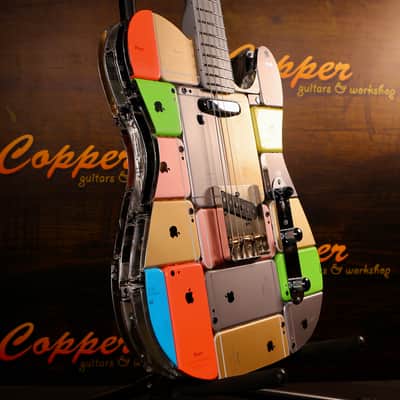 Copper iCaster Telecaster iPhone guitar 2019 image 3