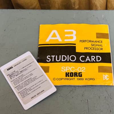 Korg SPC-02 Studio Card A3 image 2